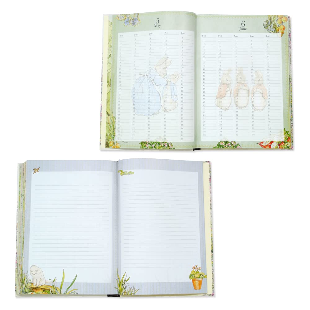 Liebes Cars 5-Jahres-Tagebuch, Peter Hase(TM) Hilltop House, Keine Personalisierung [Fortlaufendes Tagebuch] 1301-G02-140