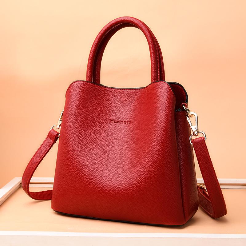 2024 Women's Fashionable Handbag: Large Capacity Tote & Versatile Crossbody