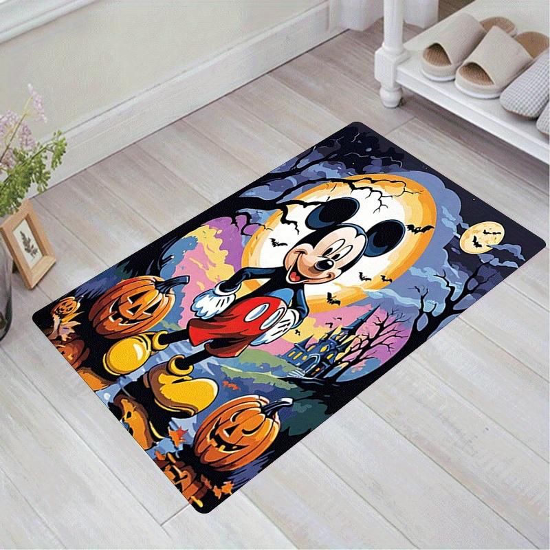 

1pc Mickey Pattern Area Rug Soft Flannel Floor Mat for Living Room,Office,Bedroom and Carpet,Sofa Coffee Table Floor Mat 60cm by 90cm
