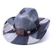 Men's and Women's Fashion Design Sense, Color Matching, Old Jazz Hat Explosion, Classic Retro Western Cowboy Hat