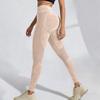 Anti-Cellulite Kompressions-3D-Leggings Damen Po-Lifting Bauchkontrolle mit Widerstandsbändern Fitness-Yoga-Hose Himmelblau S