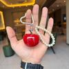 Fashion Keychain Bag Hanging Simulation Apple Fruit Pendant Accessories Creative Apple Pendant Accessories