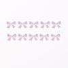 10PCS Planar Resin Bowknot Patches Small Dot Pattern for Scrapbook Diy Hairpin Decoration