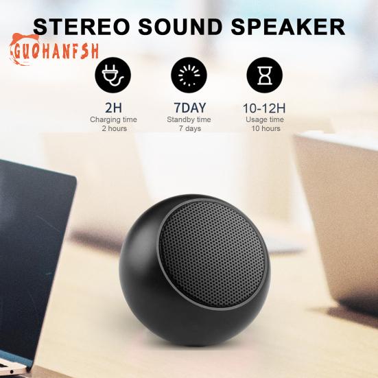 Portable Speaker with 360-degree Surround Sound, High Bass Effect - Bluetooth-compatible 5.0 Music Speaker