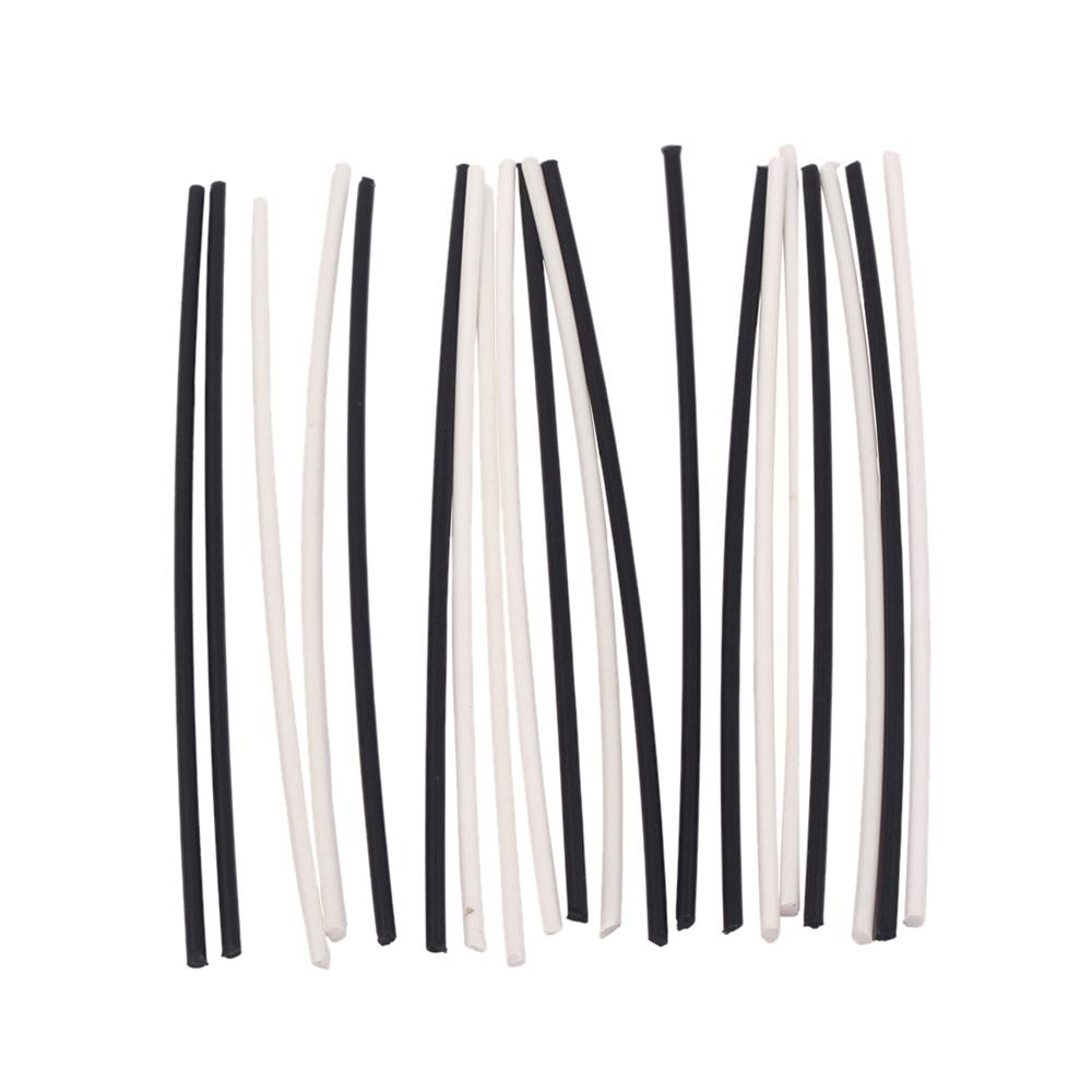 Guitar Bass Side Dot Fretboard Fingerboard Position Marker Music Instrument Inlay Dots 102 * 2mm 10pcs White & 10pcs