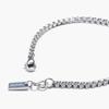 3-Line Cube Slim Layered Chain Bracelet (C2503AC1285_SV)
