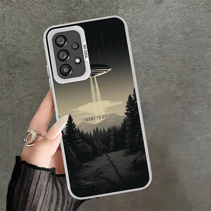 The X Files I Want to Believe Shockproof Phone Case for Samsung A17 A16 A15 A14 A37 A57 A36 A56 A26 A35 A55 A25 A34 A54 A24 A13