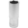 JCB Deep Socket 1/2" 22mm 6-Point Cr-V Socket Wrench