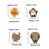 1Pair Thanksgiving Pumpkin Turkey Earrings Chicken Dangle Drop Fashion Jewelry  for Women Girls Birthday Christmas Gifts