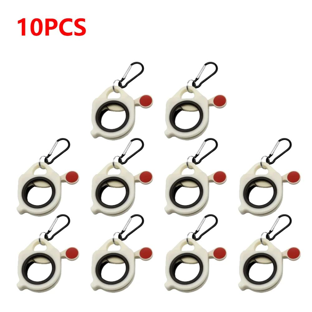 30/15/1 STÜCKE Fluoreszierender Kabelbinder-Organizer Kabelband Aufbewahrungshalter Tragbares Schwerlast-Kabelbinder-Aufbewahrungswerkzeug für den Außenbereich