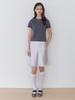 Kinder Baby Satin Lace Mini Skirt - Pearl Silver