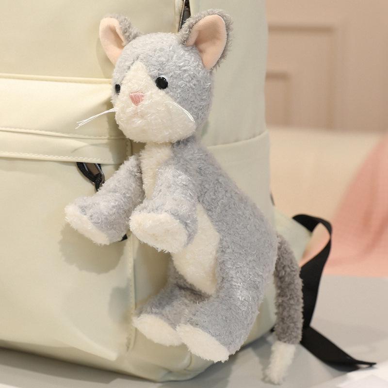 Nordic Style Cute Animal Plush Toy - Sheep, Fox & Puppy Keychain