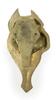 American Staffordshire Terrier, Amstaff – Door knocker in the shape of a dog's head, brass knocker | Art-Dog