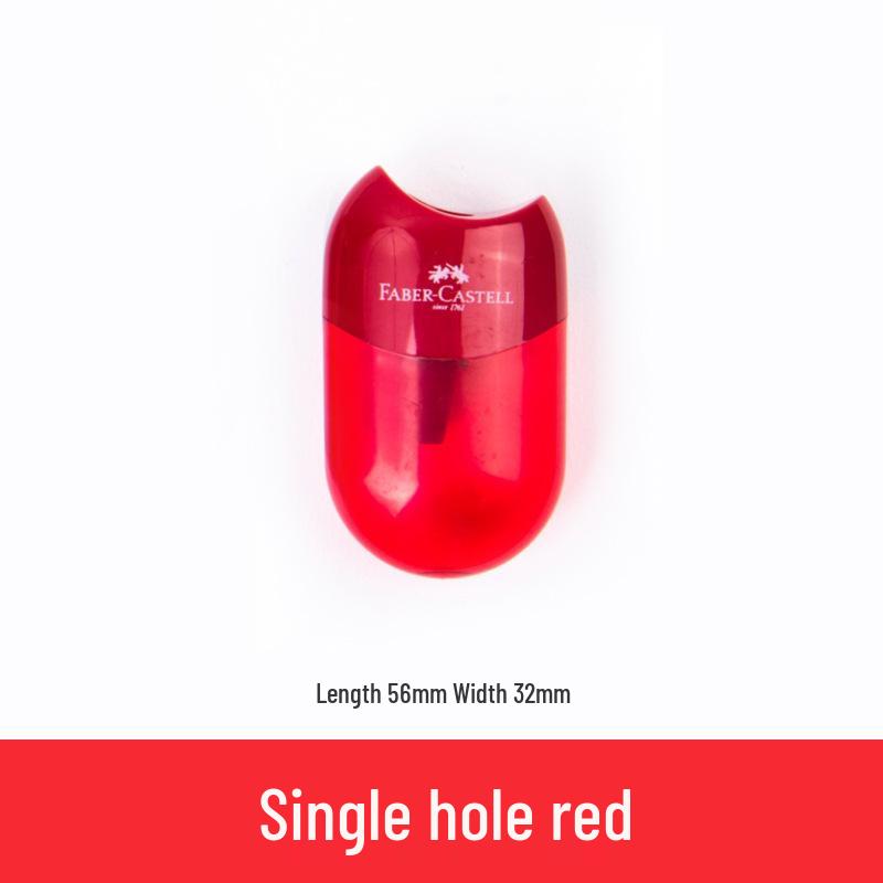 Mini Afiador Manual Faber-Castell para Crianças - Portátil e Simples para Uso Escolar