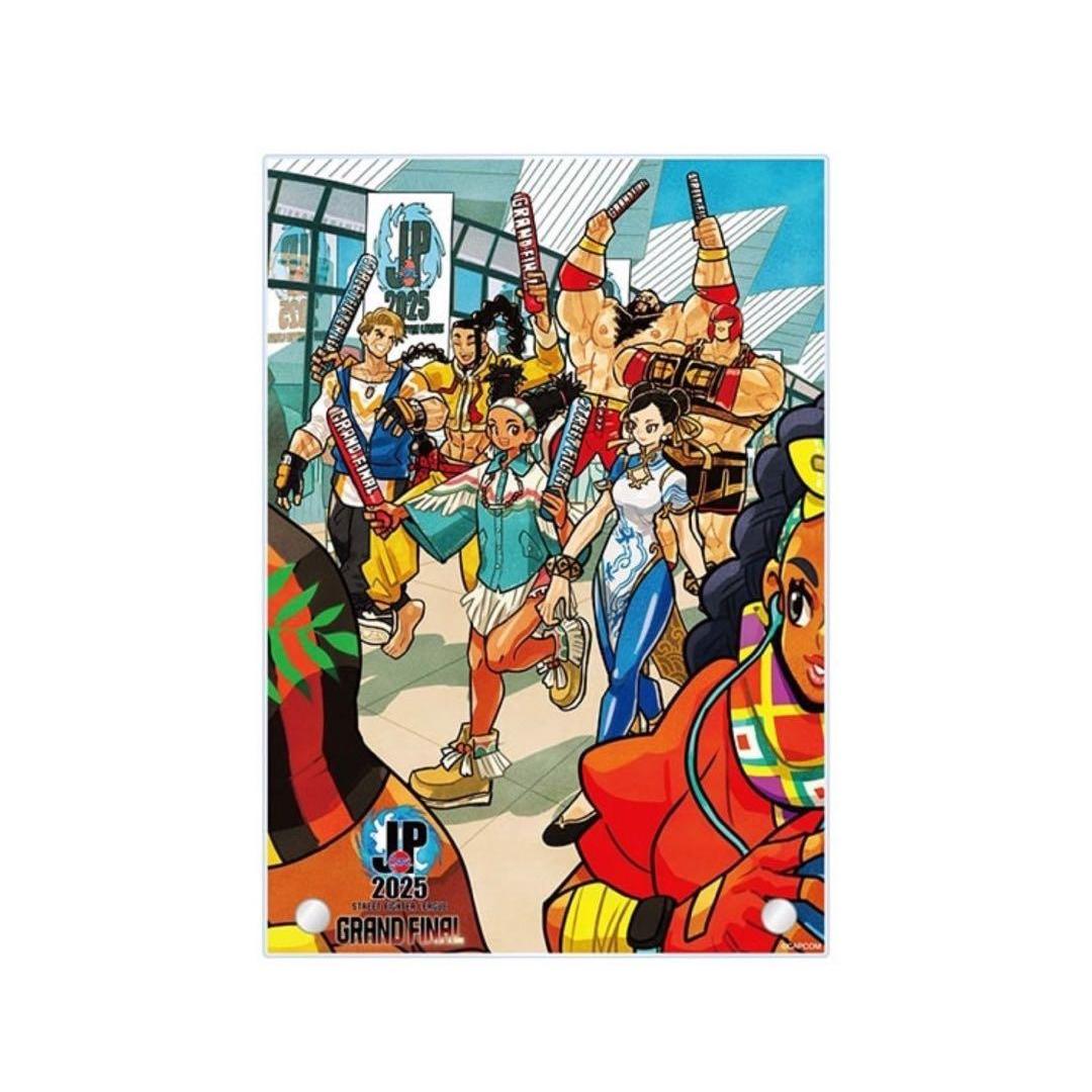 Used Street Fighter 6 capcom cup 12 acrylic panel B