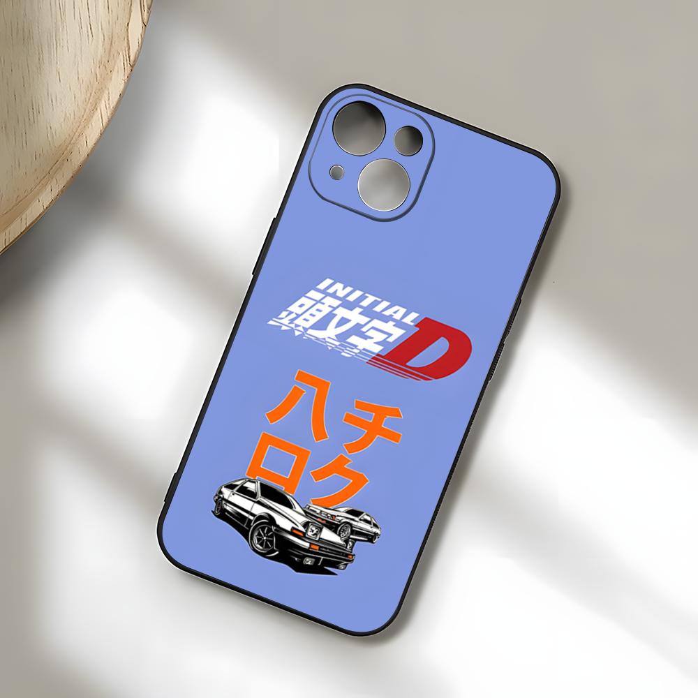 Anime I-Initial D AE86 Phone Case For IPhone 17 Pro Max 15 Pro 16 14 Plus 12 13 Mini 11 Pro Shockproof Soft Cover