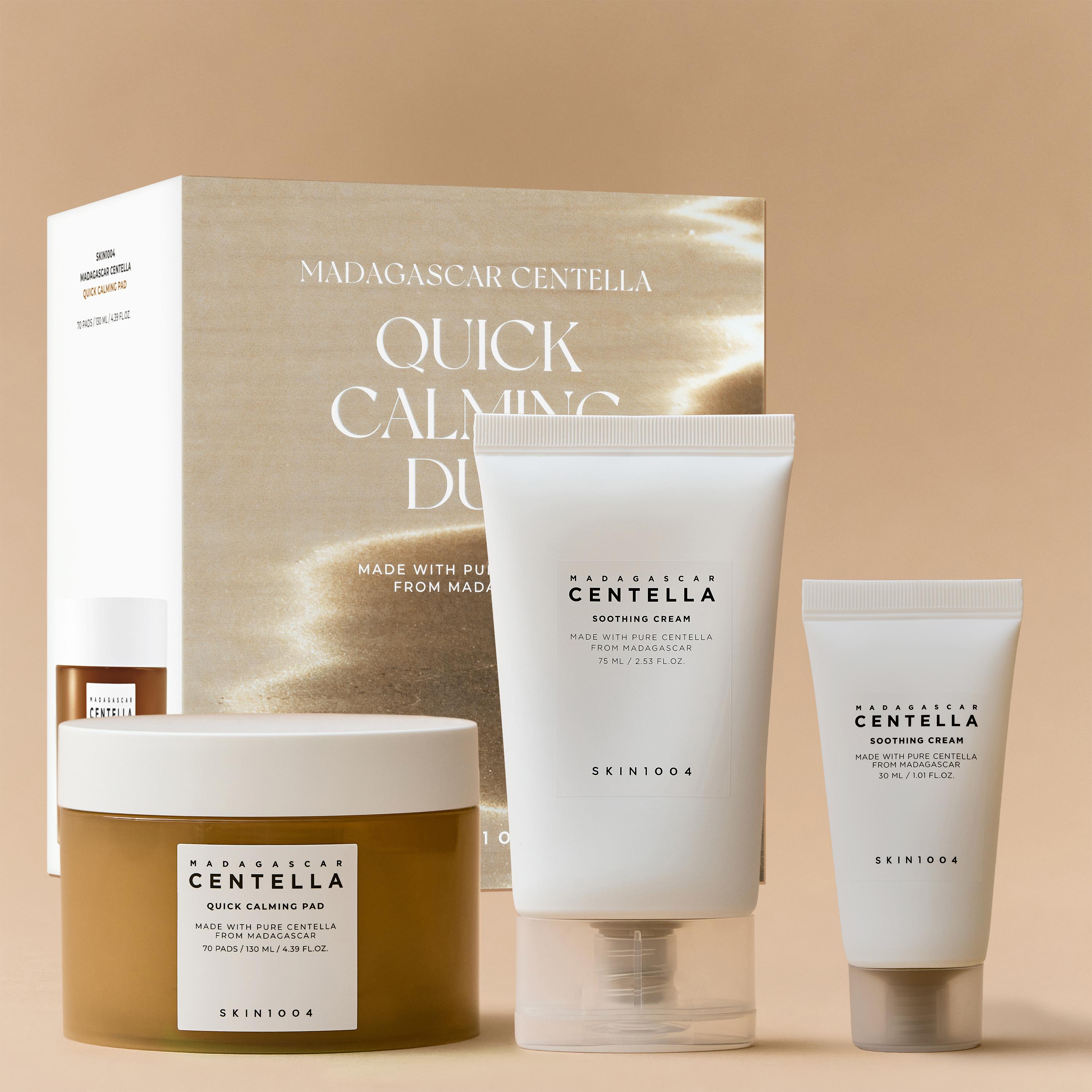 SKIN1004 Quick Calming Duo Madagascar Centella Quick Calming Pad 70 Sheets + Cream 75ml 70 Sheets Single 11780470471-01
