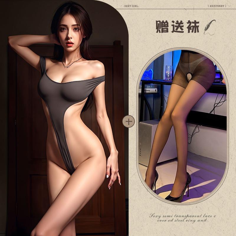 Dead library water bikini sexy female passion onesie set open pure desire uniform seduction lingerie