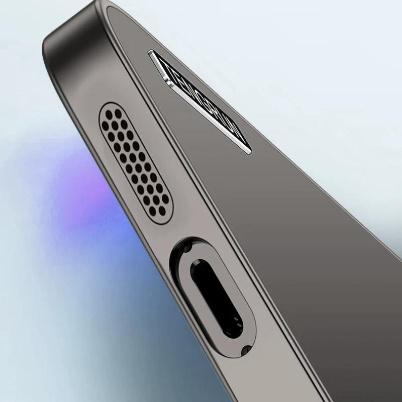 For Honor 600 Pro Case Simple Matte Hard Phone Cover For Honor 600 Metal Lens Shell Non-Slip Fingerprint-Resistant Bumper