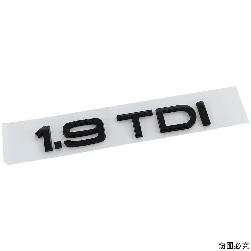 ABS Car Stickers Badge Emblem Tail Decal Styling for Q1 1.9TDI 2.8TDI 4.2TDI Letter A4 A6 A7 A8 S3 S4 S5 S6 Q3 Q5 RS4 Quattro ER3 CFA1