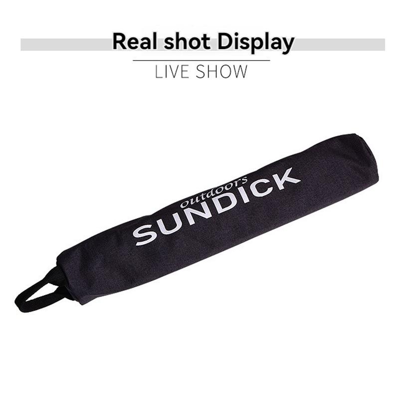 Outdoor Camping Accessory Storage Bag Miscellaneous Item Bag Pencil Case Bag Tent Peg Storage Bag Zippered Round Bag чёрный