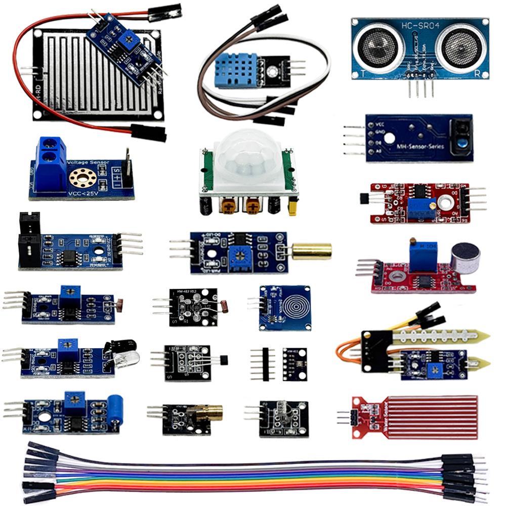 11 In 1 Sensors Moudles Starter Learning Kit For R1 Board&Raspberry Pico Electronic DIY Kit for R1 MEGA1161 with Box