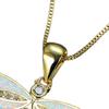 Dragonfly Necklace Wear-resistant Anti-rust Alloy Exquisite Dragonfly Animal Necklace for Women