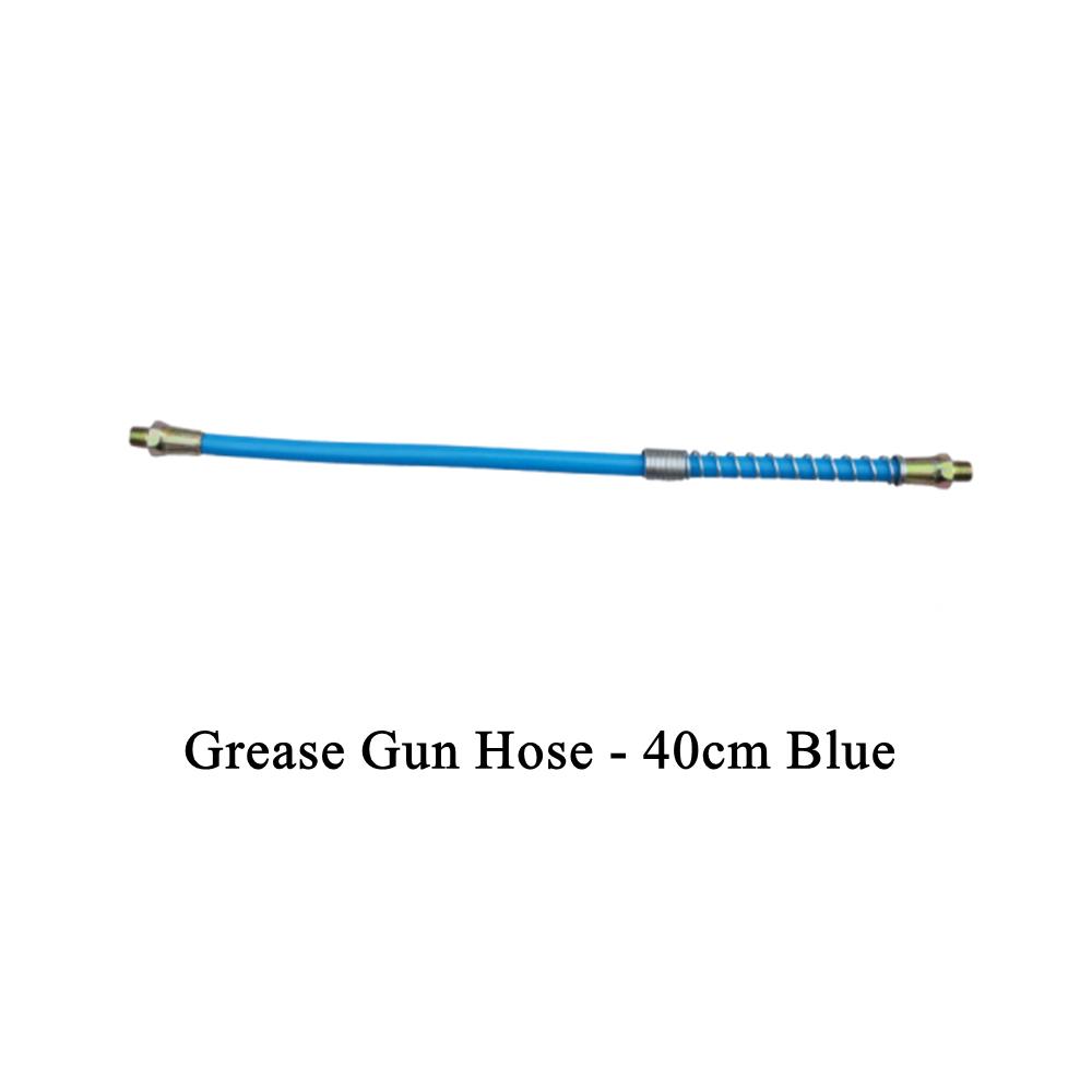 15.74INCH Grease Gun Heavy Duty High Pressure Long Extension Hoses Flexible Grease Gun Whip Hose Grease Injector