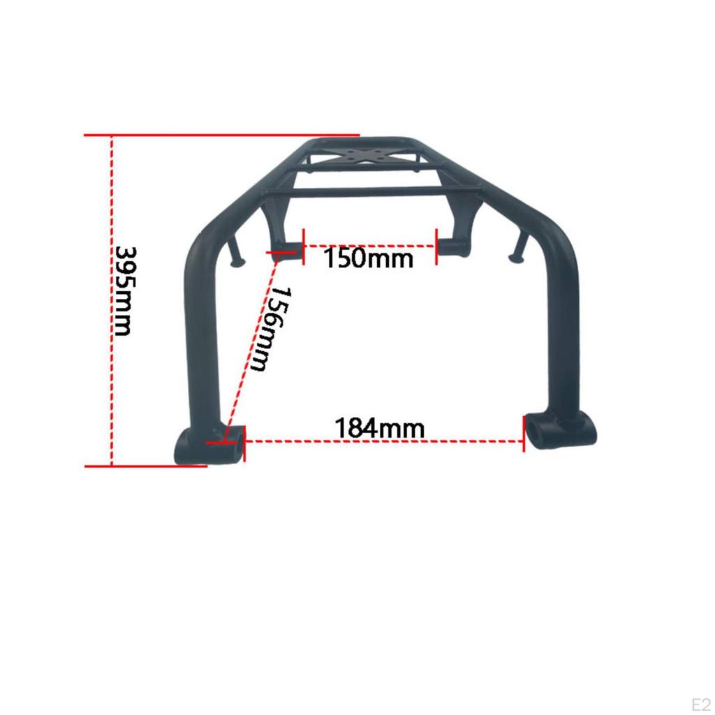 Motorcycle Rear Cargo Rack Heavy-Duty Luggage Stable