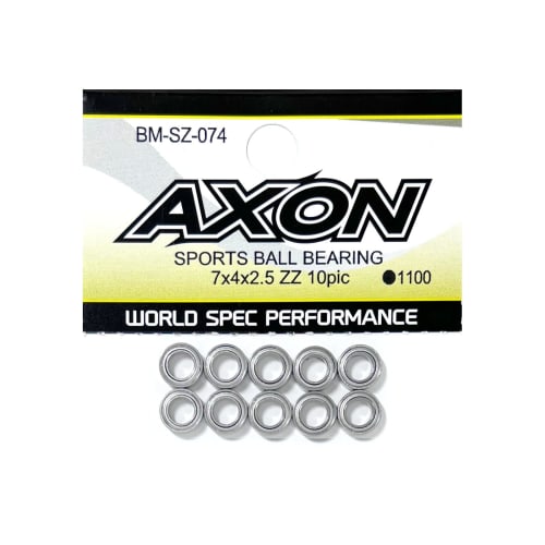 AXON SPORTS BALL BEARING 7x4x2.5 ZZ 10pic BM-SZ-074