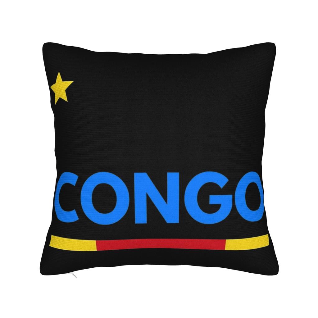 Decorative Pillow Cover Trinidad and Tobago Flag Football Merch Seater Throw Pillow Case Cover Zippered Multiple Sizes
