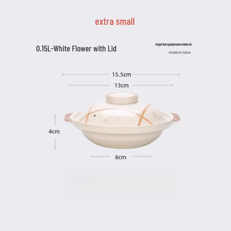 LIEI Commercial Ceramic Mini Casserole Dish