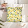 Zitronen Kissenbezug Mode Quadratischer Kissenbezug Schlafzimmer Sofa Zimmer Ins Dekoration Freizeit