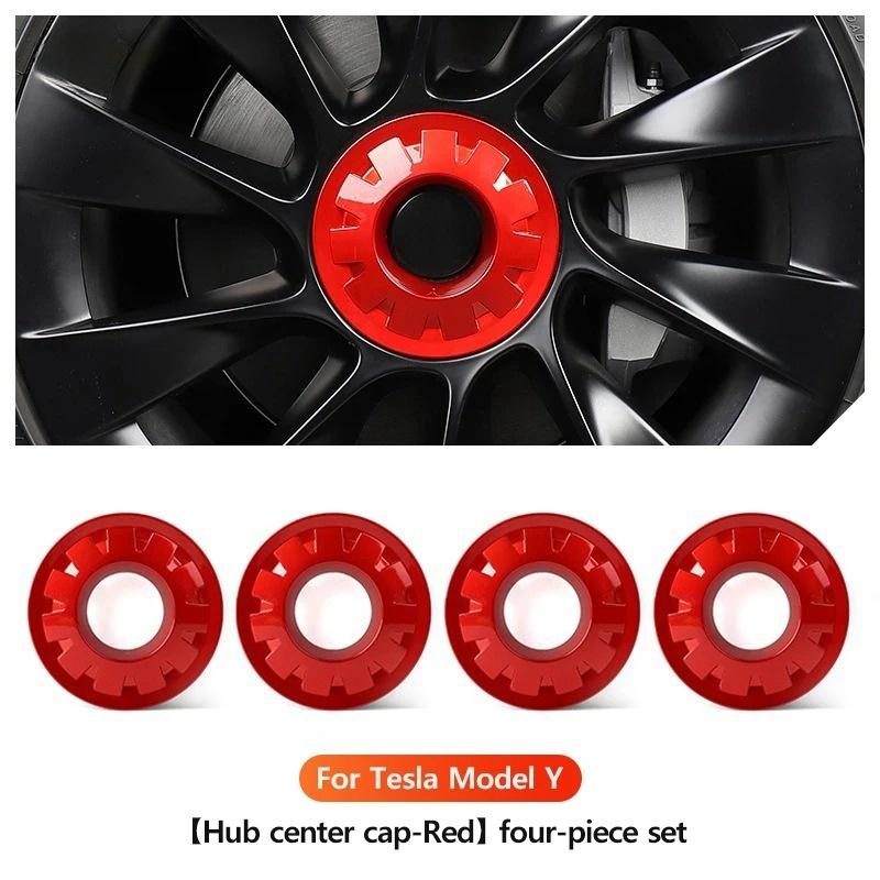 AKW1 Apply To Tesla Model Y Performance 20in Hub Center Protective Cover Wheel Covers Wheel Caps Car Replacement Accessories