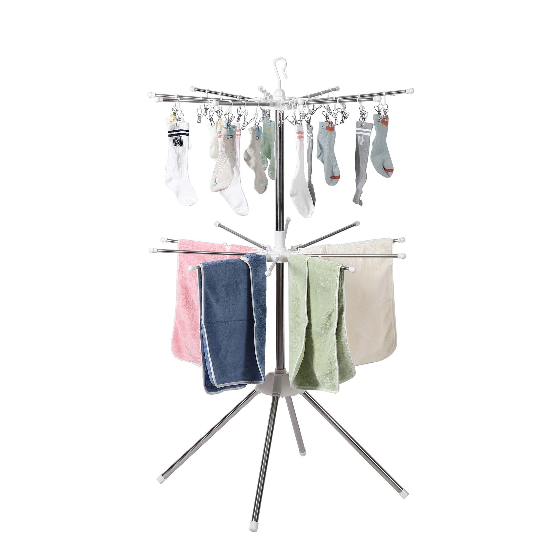Popular balcony diaper, drying rack, rotating drying rack.