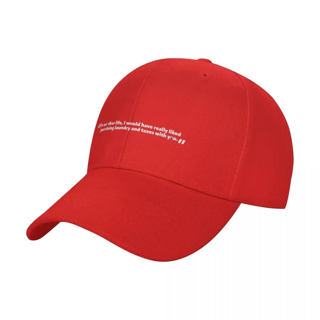 Laundry & Taxes (From 'Everything Everywhere All At Once') || white Baseball Cap Wild Ball Hat Snap Back Hat Women's Unisex's