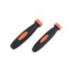 New 10pcs Rubber Files Handles TPR Grip Files Handles File Handles For Small Files Wooden Hard Rubber TPR+PP Hand Tool