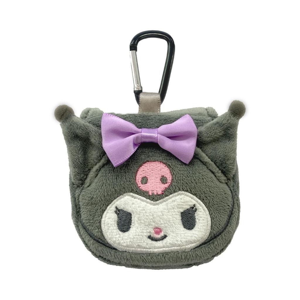 San Art Sanrio Characters Plush Mini Pouch Kuromi SAN-0031-BK