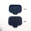 1pc Silicone Soap Dish with Automatic Drainage Tray for Kitchen Bathroom Sink Multi-purpose Dry Mat, Non-slip Sponge Rack, Soap Saver Mat