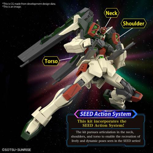 HG Mobile Suit Gundam SEED FREEDOM Lightning Buster Gundam 1/144 scale color-coded plastic model