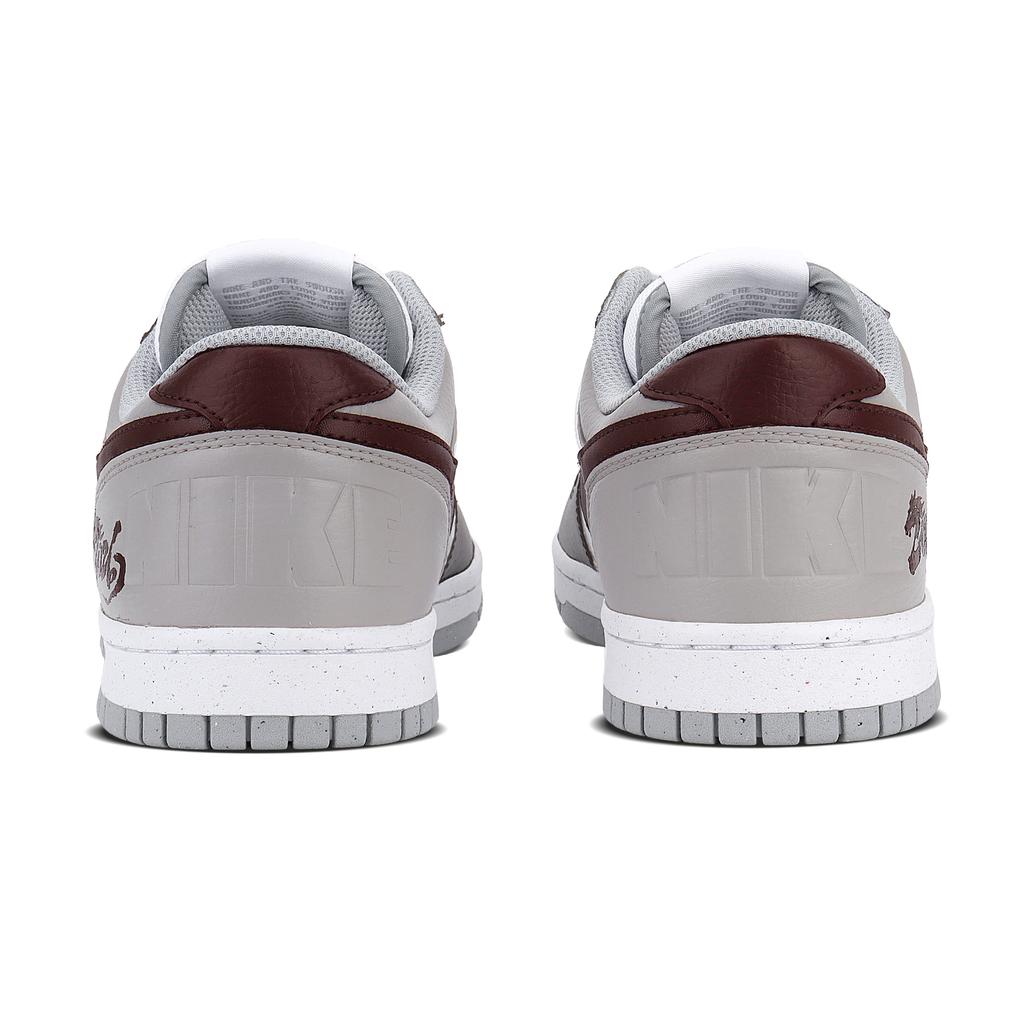 Nike Big Abrasion Resistant Abrasion Resistant Low top Skateboard Shoes Men's Gray Brown 355152-106(Team1545-)