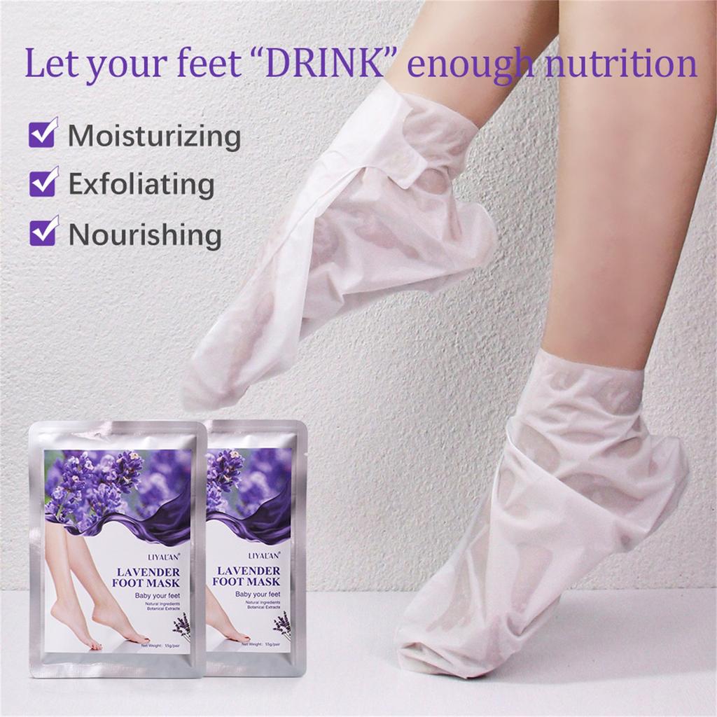 Exfoliating Foot Peel Mask For Soft 1Pair Peel - Peel 3ml