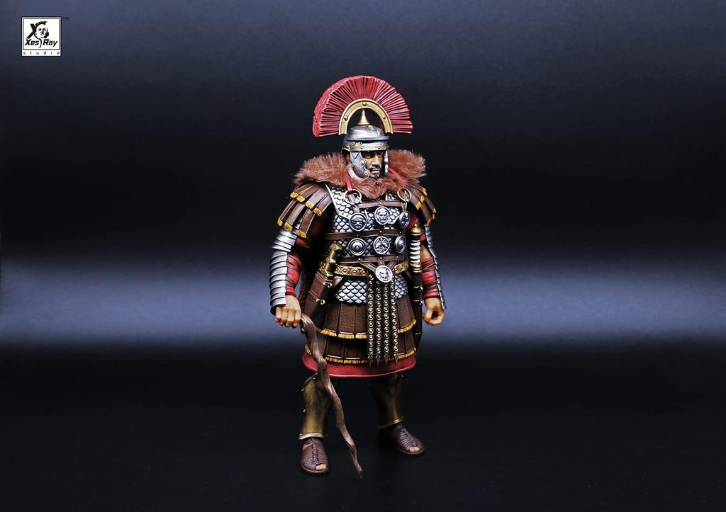 XESRAY STUDIO für 016 Roman Legion Centurion Maßstab PVC ABS bemalt bewegliche Figur "Fight Glory" 1/12 &