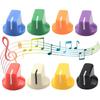 Protection Caps Guitar Effect Part Colorful Guitar Effect Pedal Footswitch Knobs