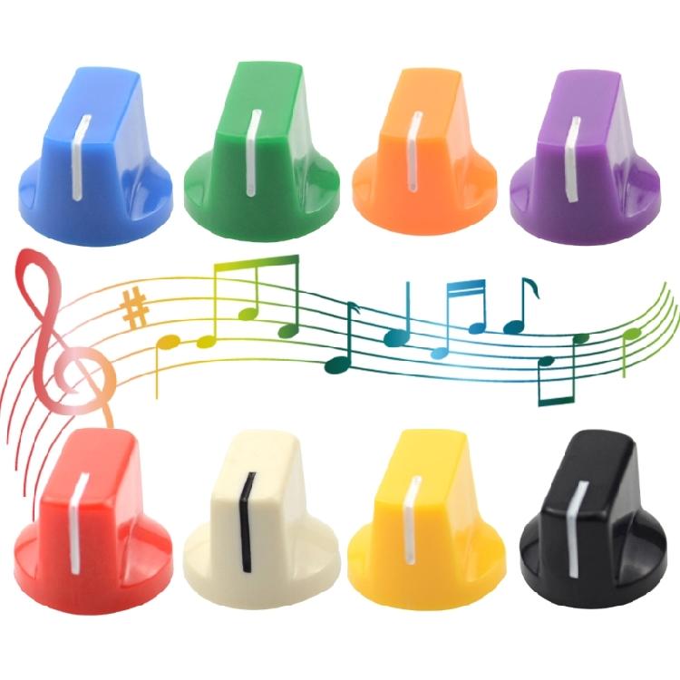 Protection Caps Guitar Effect Part Colorful Guitar Effect Pedal Footswitch Knobs