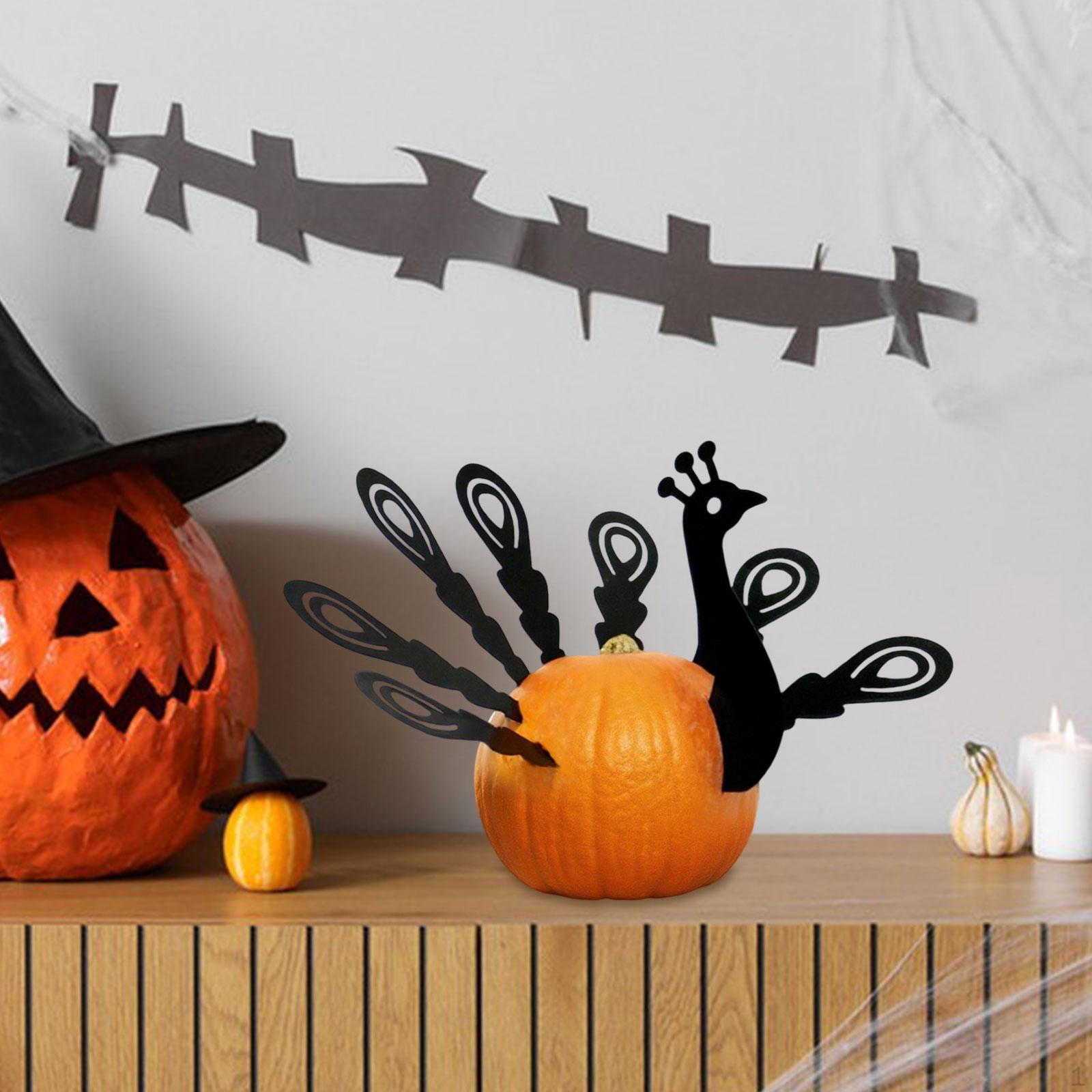 

Turkey Pumpkin Making Kit Decoration Ornament Kitchen Funny Yard Prop Home Porch Tabletop