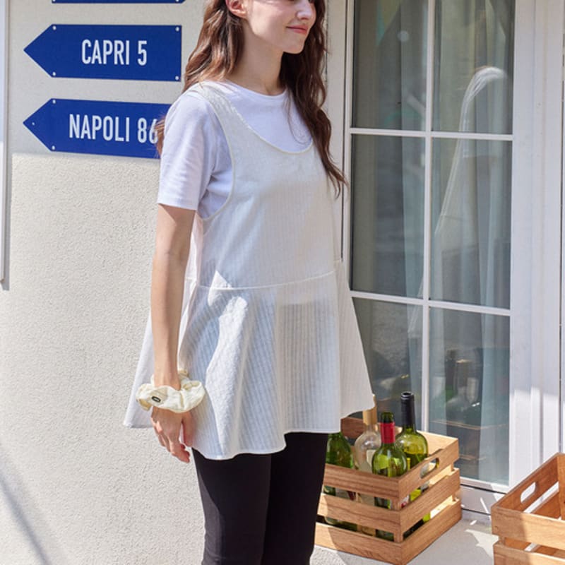 AUTH. Soft Scrunchie (Yellow)