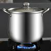 Roestvrijstalen Soeppan Grote Capaciteit Kookpan Keukengerei Voorraadpot Restaurants