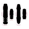 Durability Mountain Bike Frame Protector Scratch Resistant Bike Frame Guards for Outdoor Cycling