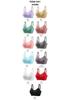 Seamless Plus Size Nursing Bra - Adjustable Front Buckle, Push-up, Postpartum, for Pregnant Women